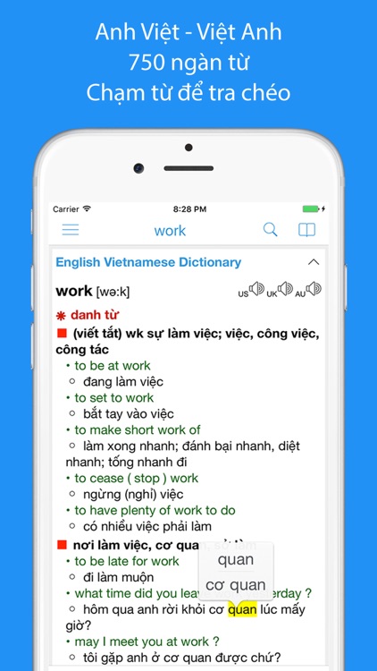 Vietnamese English Dictionary Translator: Dict Box