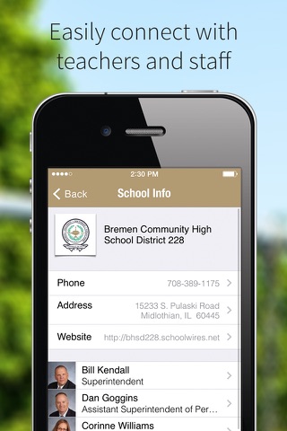 Bremen Dist 228 High Schools screenshot 2