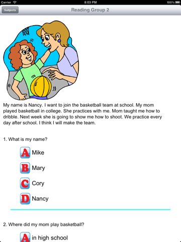 2nd Grade Reading Comprehension - náhled