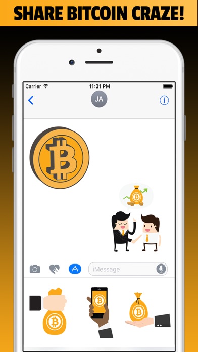 BITCOMOJI - Bitcoin Mining BTC Emoji Stickersのおすすめ画像2