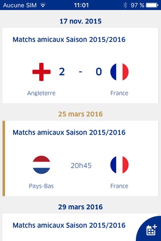 Équipes de France de Football screenshot 2