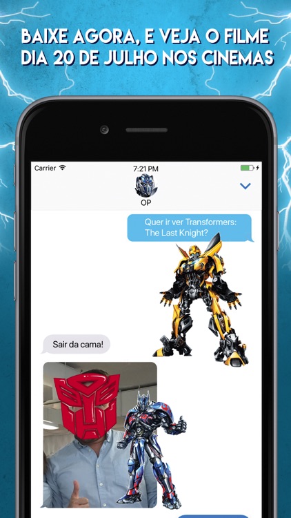 Transformers: O Último Cavaleiro Stickers