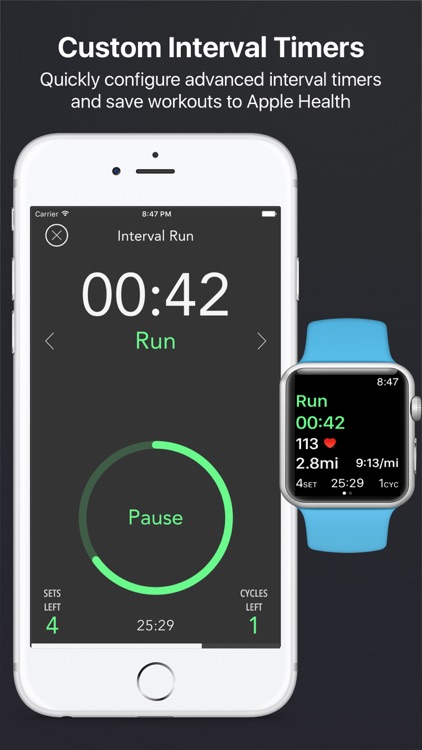 Intervals - Workout Interval Timer screenshot-0