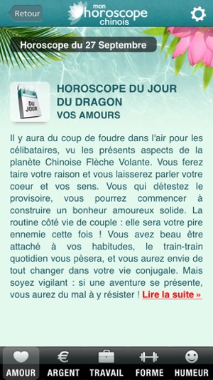 Mon Horoscope Chinois(圖3)-速報App