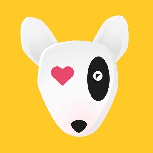 Bull Terrier Emoji Keyboard iOS App