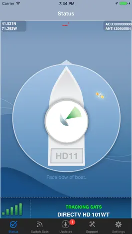 Game screenshot KVH TracVision HD-11 mod apk