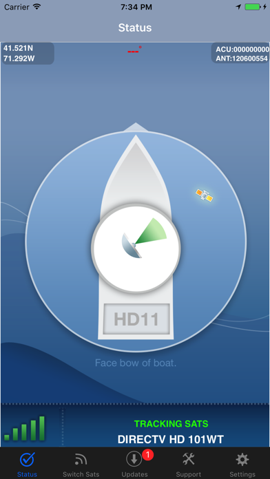 How to cancel & delete KVH TracVision HD-11 from iphone & ipad 1