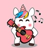 Lovely Pupu Unicorn - Cartoon Emoji