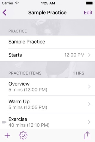 InfiniteDance Practice Planner screenshot 2