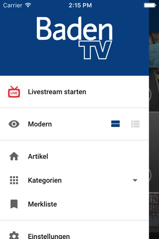 Baden TV screenshot 3