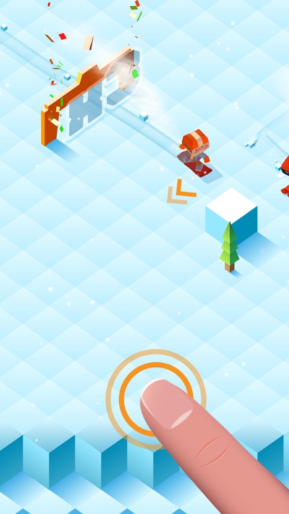 Blocky Snowboarding