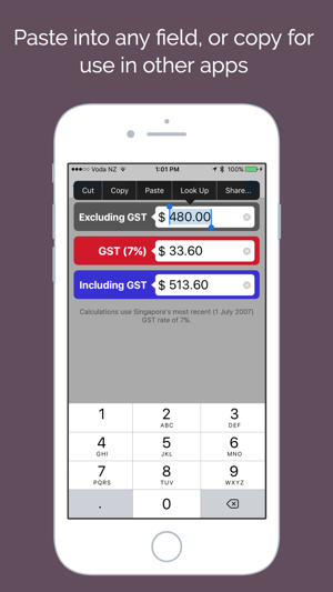 Singapore GST Calculator - Goods and Services Tax(圖3)-速報App