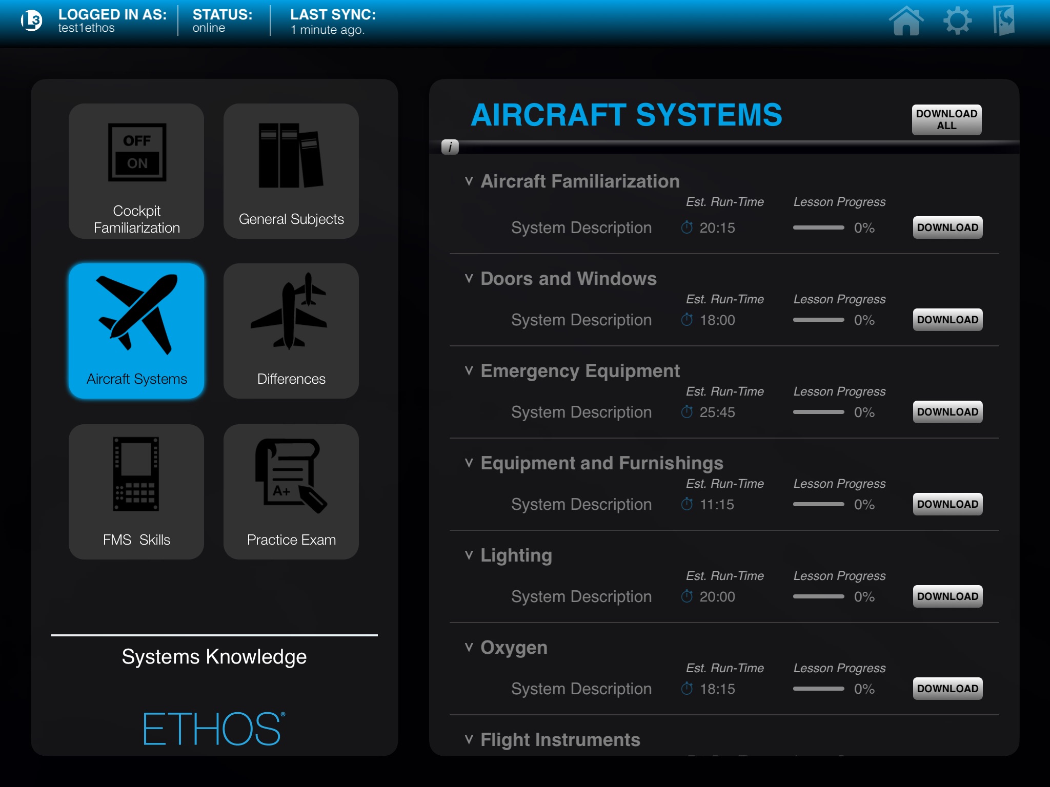 Aerosim ETHOS screenshot 2