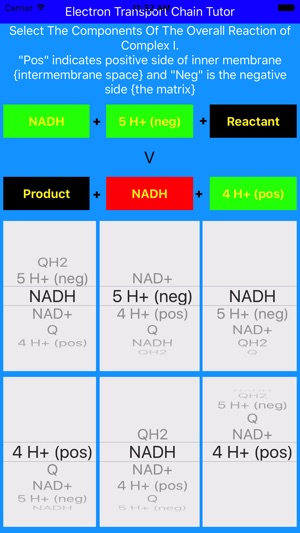 Electron Transport Chain Tutor(圖2)-速報App