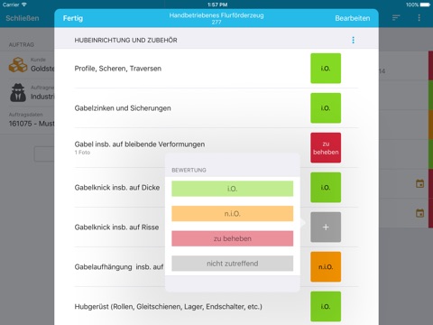 Gabelstapler und Flurförderzeuge - Prüfung ArbSchG screenshot 3