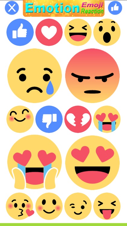 Emotion Stickers-Emoji Reaction Stickers screenshot-3