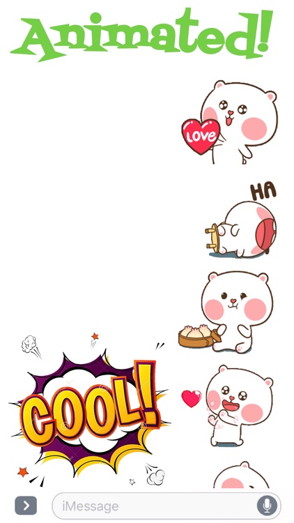 Cool Little Bear Animated
