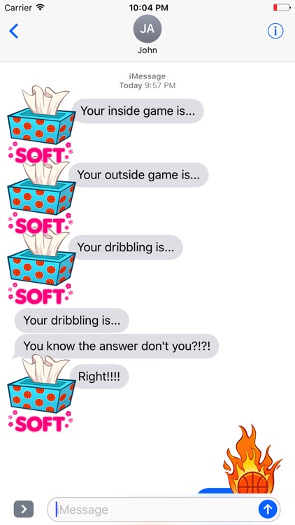 Ballermojis- Talk Trash Basketball Sticker Emojis screenshot-3