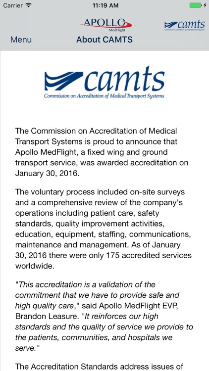 Apollo MedFlight screenshot-4