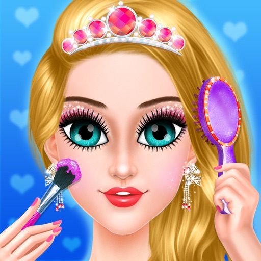 Princess Girl Makeup Me Salon iOS App