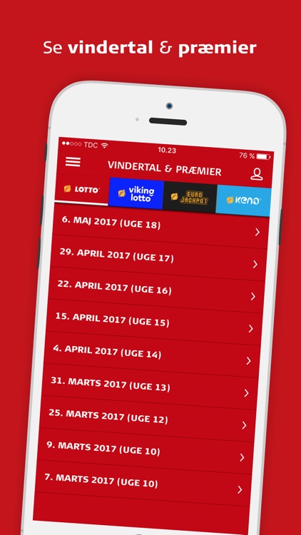 Lotto - Scanner og Vindertal screenshot-3