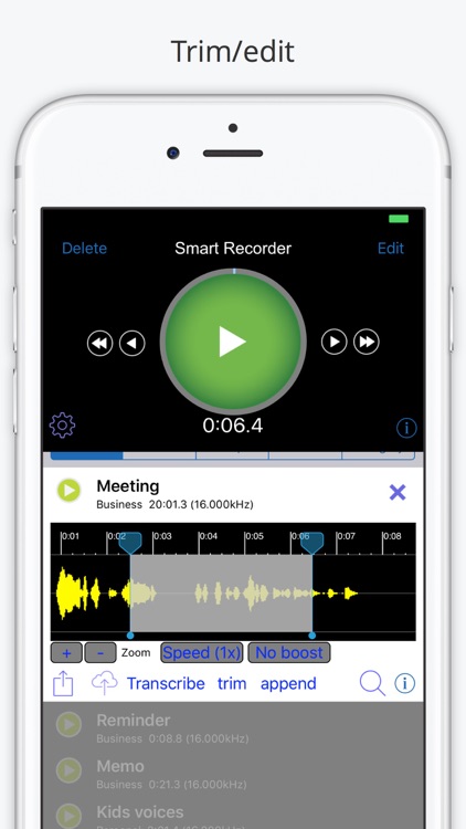Smart Recorder and transcriber screenshot-3