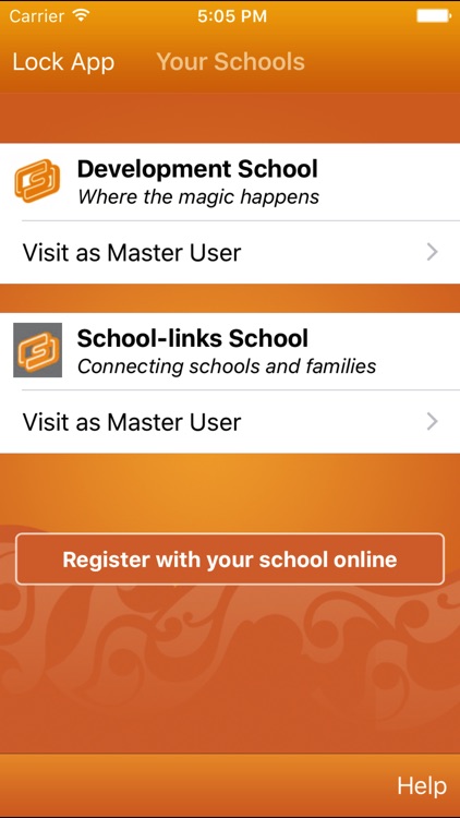 School-links for Admins