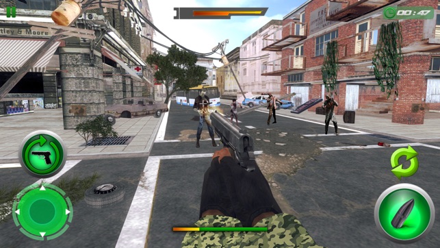 Crazy Zombie Sniper Shooting War(圖4)-速報App