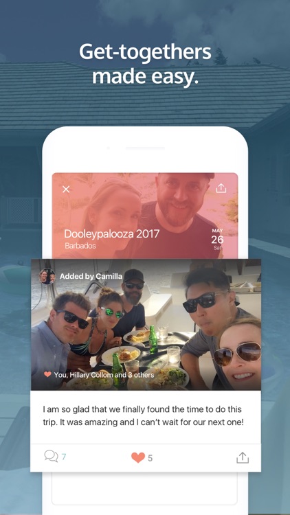 goHappy: Group plans & sharing