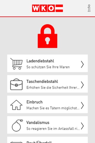 WKO Sicherheits- und Notfall App screenshot 3