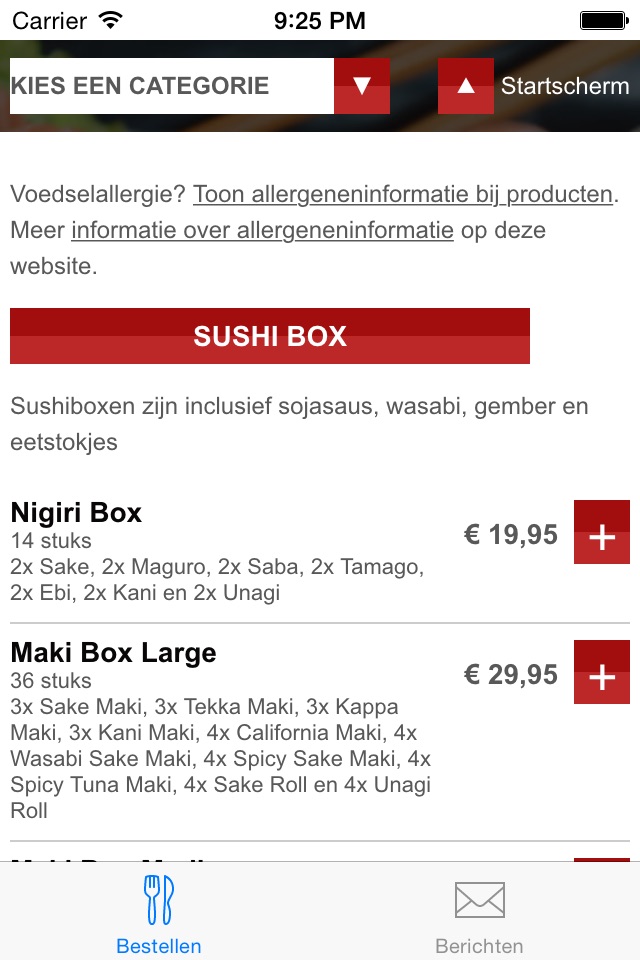 Kami Sushi Hengelo screenshot 2