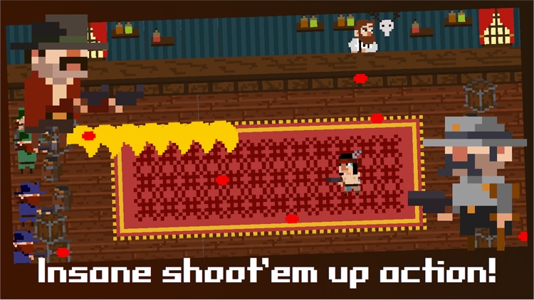 Tiny Wild West - Endless 8-bit pixel bullet hell