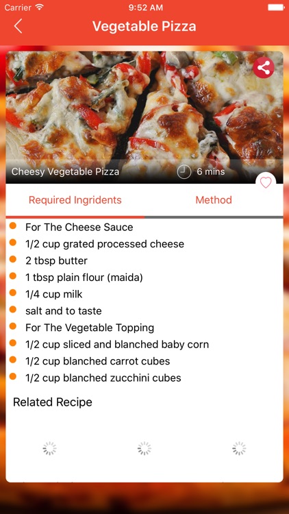 Delicious Pizza Recipes - Home made screenshot-4