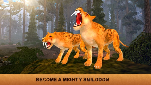 Sabertooth Tiger Survival Simulator