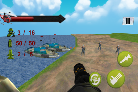 FPS Gunship Battle Strike screenshot 2