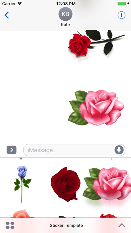 Flowers Pro Stickers for iMessage screenshot-3