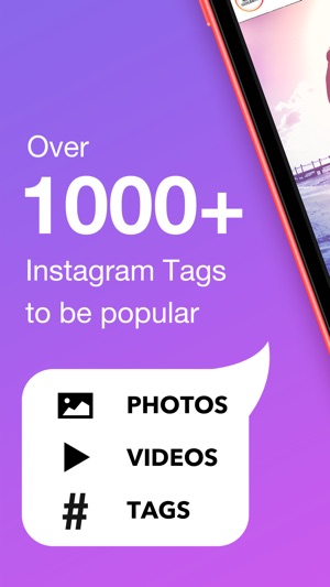 Hashtag - 1000+ tags to be popular for I