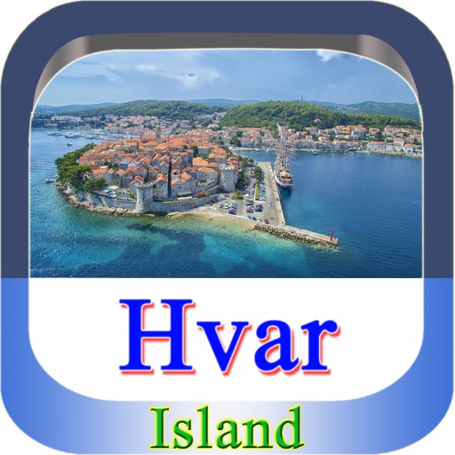 Hvar Island Offline Map Guide icon