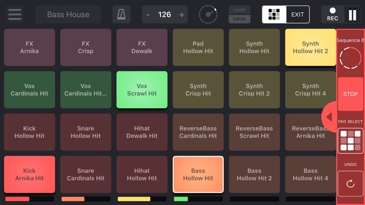 Remixlive - Loops. Finger drumming. Patterns.
