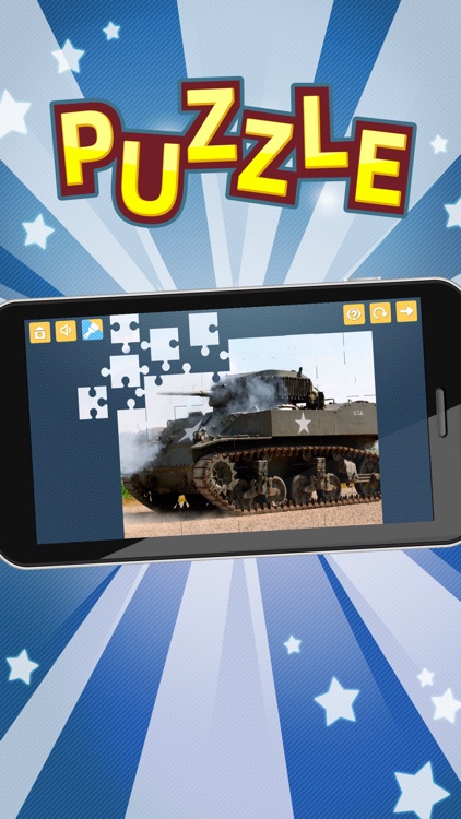 Military Tank Jigsaw Puzzles HD