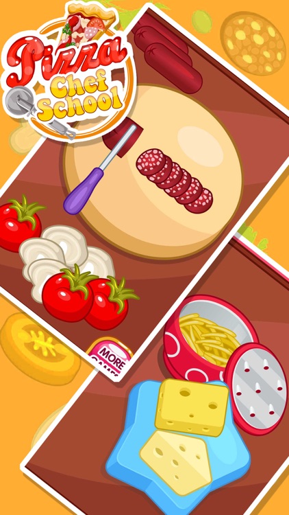 Make a pizza- Cooking games for kids