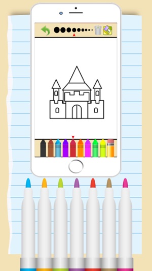 Princess Coloring Pages - Painting Kids Art Games(圖1)-速報App