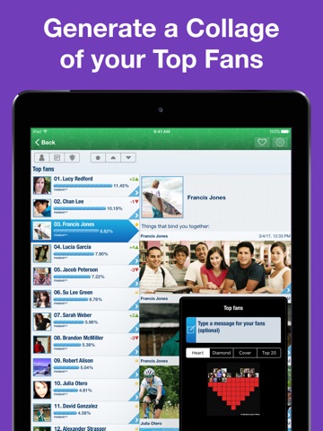 MyTopFans for Fan Pages screenshot 2