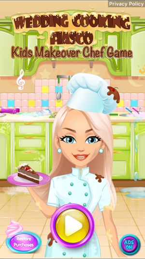 Wedding Cooking Fiasco - Kids Makeover Chef Game(圖1)-速報App