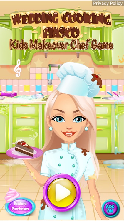 Wedding Cooking Fiasco - Kids Makeover Chef Game