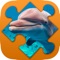 Icon Seascape and Dolphin Jigsaw Puzzles