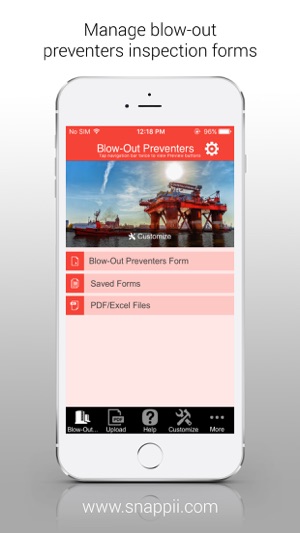 Blow-Out Preventers Inspection App