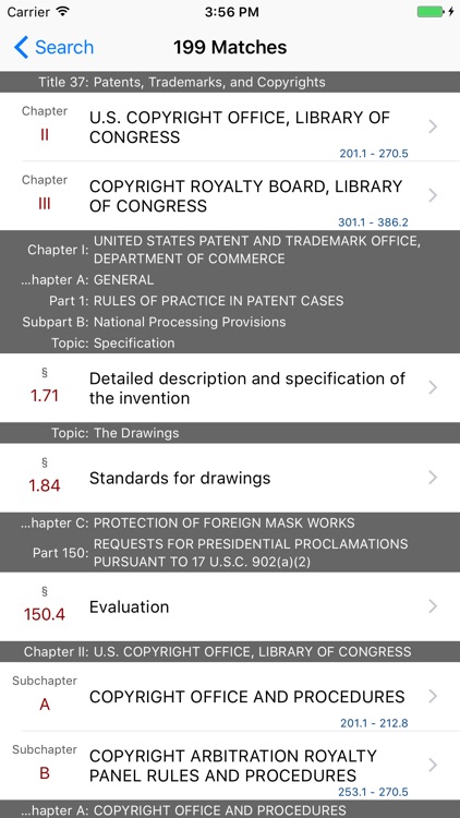 37 CFR - Patents, Trademarks, and Copyrights (Law) screenshot-4