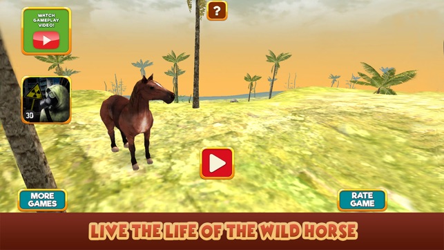 Wild Mustang Horse Survival Simulator