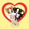 With this app you can search images many of dog/cat breeds and with any of you own search